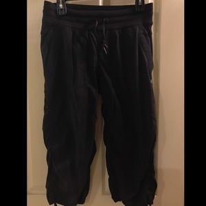 lululemon Dance Studio crops , black size 8. EUC!